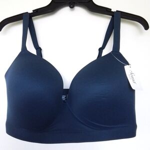 Soma Enbliss Wireless Bra Shadow Blue Size 40DD